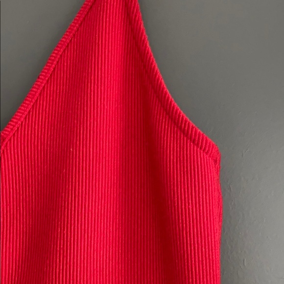 FOREVER 21 Red Bodycon Spaghetti Strap Mini Dress - Picture 5 of 8